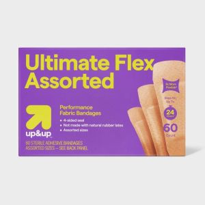 Ultimate Flex Assorted Bandages - 60ct - up & up™