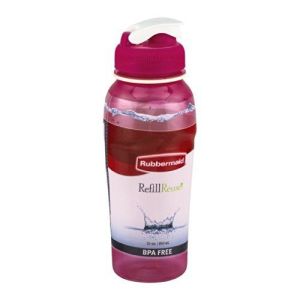 Rubbermaid - Beverage Bottle 32 Oz- 950 Ml Plastic (Colors May Vary)