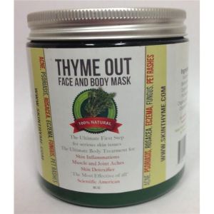 Thyme Out 667668 8 oz Face & Body Mask