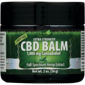 Irwin Naturals Extra Strength Cbd Balm with Menthol 1,000 mg 2 oz Balm"