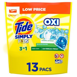 Tide Simply Pods Daybreak Fresh 13 Ct Laundry Detergent Pacs