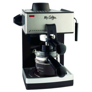 Oster Mr. Coffee Cappuccino and Espresso Maker Steam Pressure System, 4 Cup | CVS