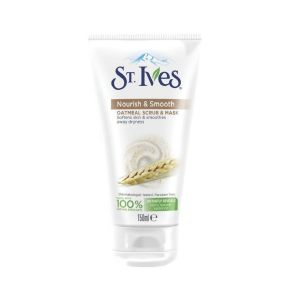 St. Ives Nourish & Smooth Oatmeal Scrub & Mask, 150 ml/5.07 oz"