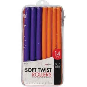 Donna Soft Twist Rollers - 14.0 Ea