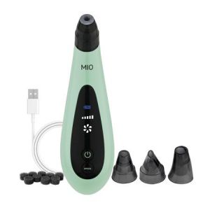 Spa Sciences MIO: Diamond Tip Microdermabrasion Device, Exfoliator & Pore Extractor, Mint"