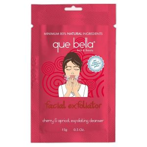 Que Bella Cherry & Apricot Exfoliating Facial Scrub - 0.35oz