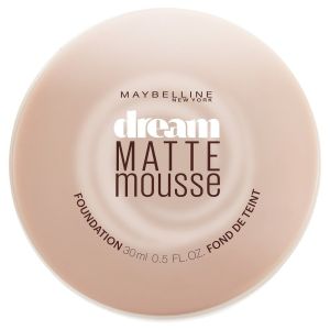 Maybelline Dream Matte Mousse Foundation Makeup, Light Beige, 0.64 oz"