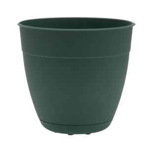 Bloem 6-in Dayton 100% Recycled Plastic Planter with Saucer - Turtle Green