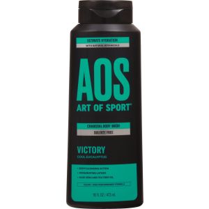 Art of Sport Men s Body Wash, Charcoal Activated Shower Soap, Eucalyptus Fragrance, Made with Natural Botanicals, Moisturizing Tea Tree Soap, Made for Athletes, Victory Scent, 16 fl oz (Pack of 1)"