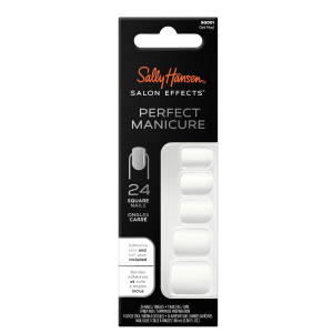 Sally Hansen Perfect Manicure Press on Nail Kit, Square, Get Mod, 24pcs"