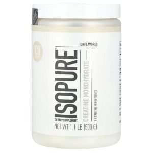 Isopure, Creatine Monohydrate, Unflavored, 1.1 lb"