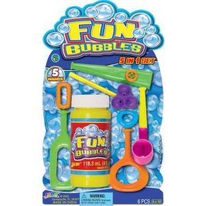 Fun Bubbles Kit, PartNo 1520, by Ja-Ru Inc., Spring, Bubble & Sets, Seasonal, Si"