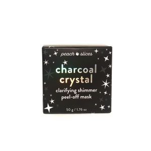 Peach Slices Charcoal Crystal Clarifying Shimmer Peel-Off Mask