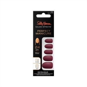 Sally Hansen Perfect Manicure Fashion Nail, OV121 Beet Pray Love, 24pcs"