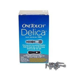 OneTouch Delica Fine 30 Gauge Sterile Lancets, 100 ct"