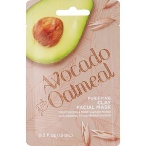 Beauty 360 Avocado and Oatmeal Purifying Clay Facial Mask, 0.5 Oz | CVS