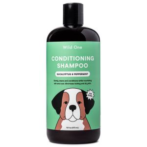 Wild One Eucalyptus & Peppermint Conditioning Shampoo for Dogs, 16 Fl. Oz., 16 FZ