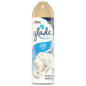 Glade Room Spray 1 CT Clean Linen 8 OZ. Total Air Freshener