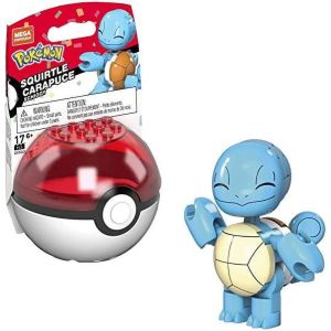 MEGA Pokemon Squirtle Construction Set, Building Toys for Kids"