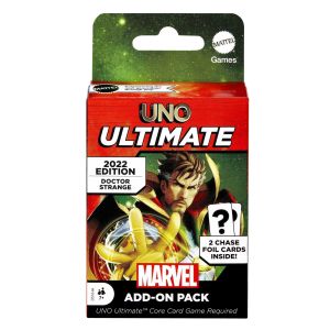 UNO Ultimate Marvel Add-On Pack with Collectible Dr. Strange Deck