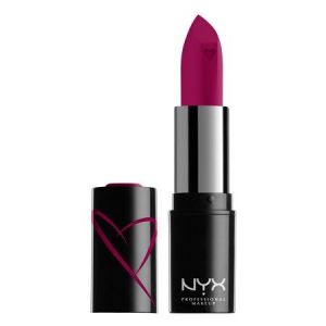 NYX Professional Makeup Shout Loud Hydrating Satin Lipstick with Mango & Shea Butter, Dirty Talk"