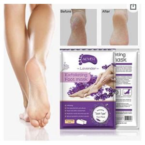 Al'iver Lavender Exfoliating Foot Mask Wearable Sock-type Foot Mask Seald