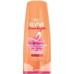 L'Oreal Paris Elvive Dream Lengths Strengthening, Split End Repair, Conditioner, Damaged Hair, Castor Oil, 13.5 fl oz"