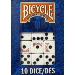 Bicycle Dice 10 Pack Blue