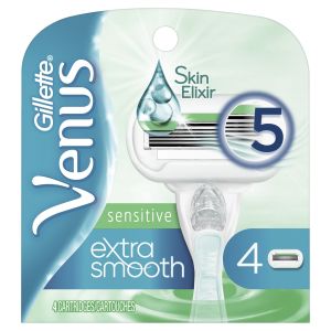 Venus Deluxe Smooth Sensitive Women S Razor Blade Refills 4 Count