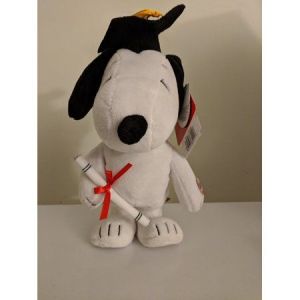 Peanuts Snoopy "Top Dog" Graduation Walking Musical Plush