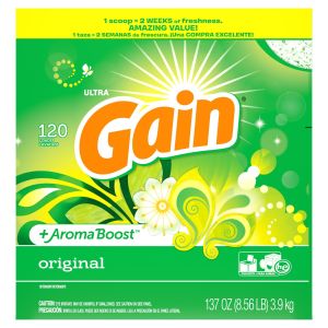 Gain Original Powder Laundry Detergent 137 Oz 120 Loads