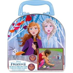 Disney Licensed Frozen II on the Go Chalk Set Tin