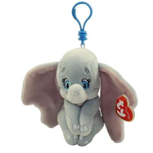 TY Beanie Baby - Dumbo the Elephant (Disney) (Plastic Key Clip - 3.5 Inch)