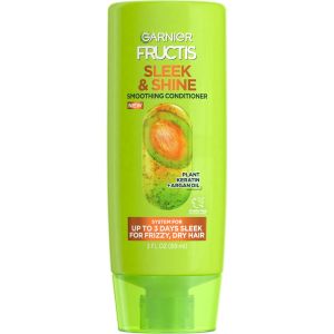 Garnier Fructis Sleek and Shine Smoothing Frizz Control Conditioner with Argan Oil, 3 fl oz"