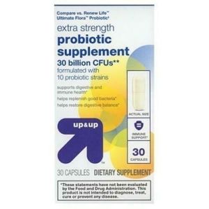 Daily Flora Probiotic Capsules - 30ct - up and up