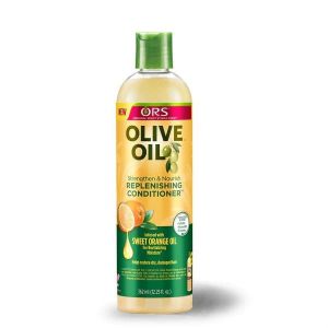 ORS Olive Oil Moisturizing Hair Lotion infused with Rice Water and Electrolytes, Hair Styling Lotion (16.0 oz) Pack of 1"