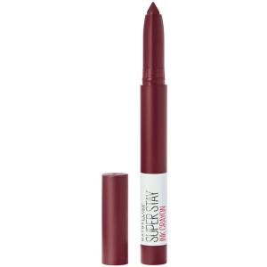 Maybelline SuperStay Ink Crayon Matte Lipstick, Settle For More"