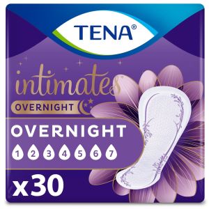 Tena Intimates Overnight Bladder Control Pad, 30 Count"