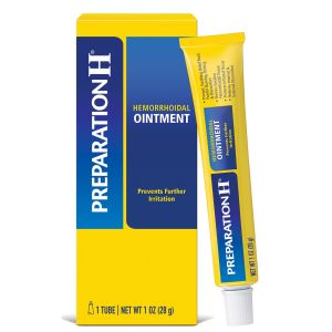 Preparation H Ointment for Hemorrhoid Relief, Burning and Itching, 1 Oz."