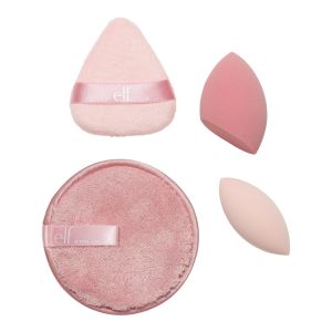 e.l.f. Sponge On, Sponge Off Makeup Sponge Kit, 4pc"