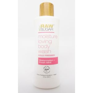 RAW Sugar Moisture Loving Body Wash - Watermelon + Fresh Mint - 3 fl. oz.