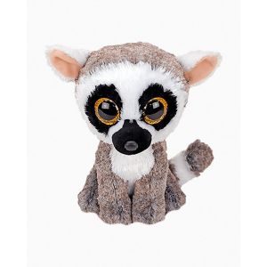 TY Beanie Boos - LINUS the Lemur (Glitter Eyes) (Regular Size - 6 Inch)