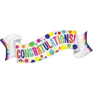 Burton & Burton 40"" Congratulations Balloon