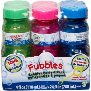 Little Kids - Fubbles Bubbles 6 Pack