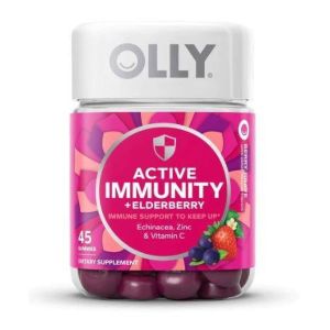 OLLY Active Immunity + Elderberry, 45 Gummies"