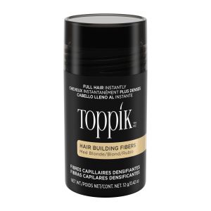 Toppik Medium Blonde 12 g / 0.42 oz Hair Building Fibers, Fill In Fine or Thinning Hair"