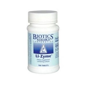 Biotics Research Li-Zyme - 100 Tablets