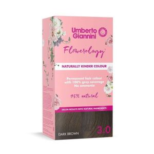 Umberto Giannini Flowerology Vegan Colour Dark Brown 3.0, 110ml