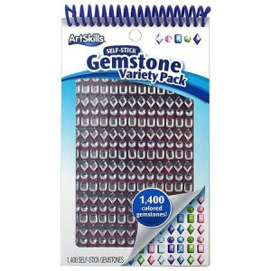 Art Skills ArtSkills Self-Stick Gemstone Variety Pack, 1400 Pcs | CVS