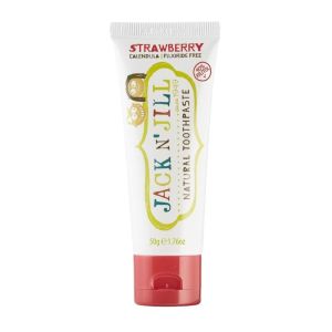 Jack N' Jill Natural Toothpaste Organic, Strawberry, 50g (1.76 oz)"